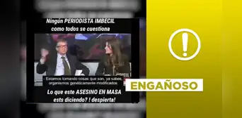 Es engañoso el video de Bill Gates hablando de “inyectar” organismos genéticamente modificados a niños Es engañoso el video de Bill Gates hablando de “inyectar” organismos genéticamente modificados a niños