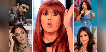 Las peleas más sonadas de Magaly Medina con famosos en televisión