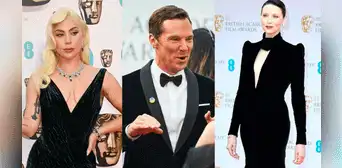 Lady Gaga y otras celebridades deslumbraron en la alfombra roja de los Premios Bafta Lady Gaga y otras celebridades deslumbraron en la alfombra roja de los Premios Bafta