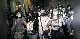 Familiares de víctimas expresaron su dolor e indignación por fallo del Tribunal Constitucional