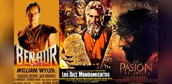 Semana Santa: lista con las mejores películas clásicas para disfrutar estos días feriados Semana Santa: lista con las mejores películas clásicas para disfrutar estos días feriados