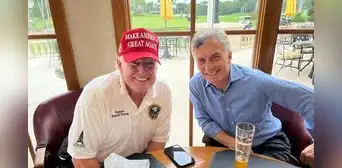 Mauricio Macri en reencuentro con Donald Trump: Sigamos construyendo juntos Mauricio Macri en reencuentro con Donald Trump: Sigamos construyendo juntos