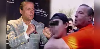 Alfredo Adame es captado dando clases de defensa personal a jóvenes en las calles