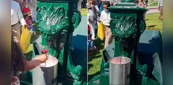 Moquegua: instalan pileta de vino en festival de la Vendimia 2022