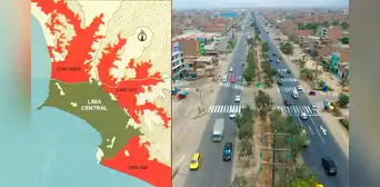 ¿Cómo surgió el término ‘cono’? Así se crearon las zonas de Lima Norte y Lima Sur ¿Cómo surgió el término ‘cono’? Así se crearon las zonas de Lima Norte y Lima Sur