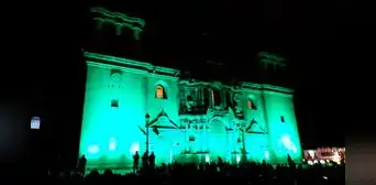 Cusco: iluminan de verde monumentos de la Ciudad Imperial Cusco: iluminan de verde monumentos de la Ciudad Imperial