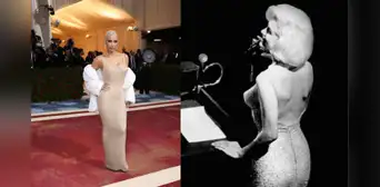 Kim Kardashian: ¿dañó o no el icónico vestido de Marilyn Monroe? Kim Kardashian: ¿dañó o no el icónico vestido de Marilyn Monroe?