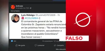 No, el comandante del Ejército colombiano no afirmó que Gustavo Petro “incendió al pueblo” No, el comandante del Ejército colombiano no afirmó que Gustavo Petro “incendió al pueblo”