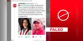 No, La República no informó sobre supuesta inclusión de Sigrid Bazán en investigación de la Fiscalía No, La República no informó sobre supuesta inclusión de Sigrid Bazán en investigación de la Fiscalía