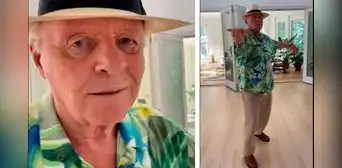 Anthony Hopkins se luce bailando la cumbia “La pollera colorá”