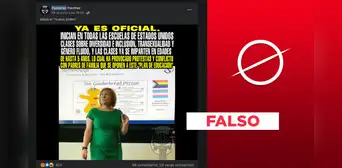 No, EE. UU. no “inició en todas sus escuelas” clases sobre diversidad e inclusión, transexualidad y género fluido No, EE. UU. no “inició en todas sus escuelas” clases sobre diversidad e inclusión, transexualidad y género fluido