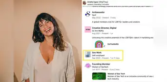Exige respeto: mujer coloca ‘trabajadora sexual’ en su curriculum y genera debate Exige respeto: mujer coloca ‘trabajadora sexual’ en su curriculum y genera debate