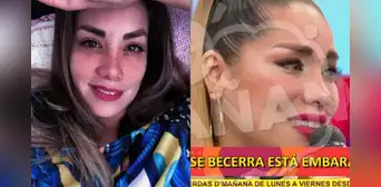 Grasse Becerra llora de emoción al revelar su embarazo: “Es un bebé arcoíris” Grasse Becerra llora de emoción al revelar su embarazo: “Es un bebé arcoíris”
