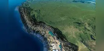 Geólogos descubren que la corteza terrestre se está hundiendo debajo de los Andes Geólogos descubren que la corteza terrestre se está hundiendo debajo de los Andes