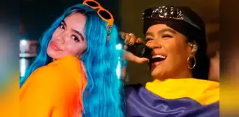 ¡Se pintó el cabello! Karol G se presentó en Tomorrowland sin su característico pelo azul ¡Se pintó el cabello! Karol G se presentó en Tomorrowland sin su característico pelo azul