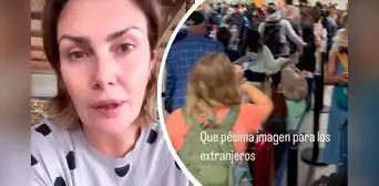 Almendra Gomelsky hace un reclamo a Migraciones y usuarios le piden irse del Perú Almendra Gomelsky hace un reclamo a Migraciones y usuarios le piden irse del Perú