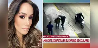 Karina Borrero indignada con ladrones que golpearon a adulto mayor para robarle: “Estos malditos” Karina Borrero indignada con ladrones que golpearon a adulto mayor para robarle: “Estos malditos”