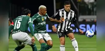 Con 9 futbolistas: Palmeiras ganó 6-5 a Mineiro en los penales y avanza en la Copa Libertadores
