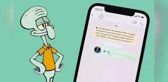 ¿Quieres enviar audios de WhatsApp con la voz de Calamardo? Así podrás lograrlo y sin apps