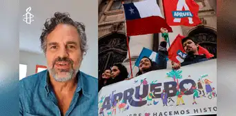 “El mundo los mira como un modelo”: Mark Ruffalo llama a aprobar nueva constitución de Chile