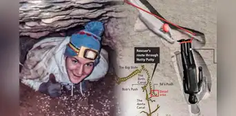 El trágico final de John Edward Jones, el joven que murió atrapado en una cueva para siempre El trágico final de John Edward Jones, el joven que murió atrapado en una cueva para siempre