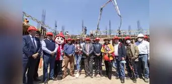 Realizan tradicional vaciado de obra CITEccal Junín Realizan tradicional vaciado de obra CITEccal Junín