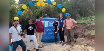 Ingeniero peruano implementa proyecto para que comunidad asháninka acceda a agua de manantiales