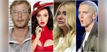 Katy Perry, Kesha y Eminem generan indignación por mencionar a Jeffrey Dahmer en sus canciones