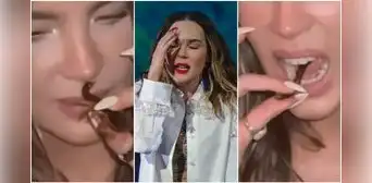 Belinda: así reaccionó la cantante mexicana al comer por primera vez alacrán Belinda: así reaccionó la cantante mexicana al comer por primera vez alacrán