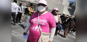 Colectivo “Con mis hijos no te metas” marcha contra la conferencia de la OEA en Lima Colectivo “Con mis hijos no te metas” marcha contra la conferencia de la OEA en Lima