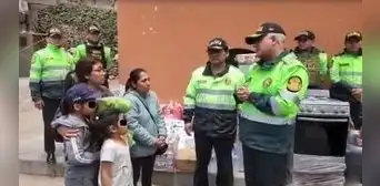 Los Olivos: llevan ayuda para familias afectadas por incendio