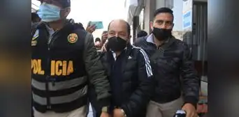 Salatiel Marrufo, exasesor de Geiner Alvarado, abandona el penal Castro Castro