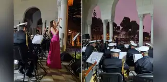 Bisnietos de Miguel Grau estuvieron presentes en homenaje a la Marina de Guerra