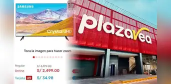 Indecopi: ¿por qué Plaza Vea no está obligada a entregar televisores vendidos a S/ 35? Indecopi: ¿por qué Plaza Vea no está obligada a entregar televisores vendidos a S/ 35?