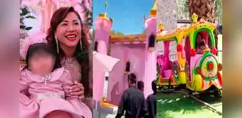 Lesly Castillo: así fue la despampanante fiesta de su hija que le habría costado 40.000 soles