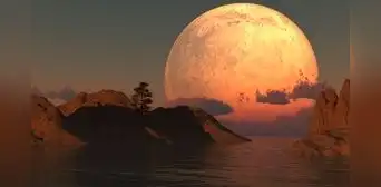 La época en que los días duraban 17 horas y la Luna era gigante en el cielo La época en que los días duraban 17 horas y la Luna era gigante en el cielo