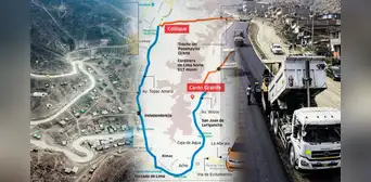 Pasamayito: mira las fotos del antes y después de la obra que unirá Comas y San Juan de Lurigancho Pasamayito: mira las fotos del antes y después de la obra que unirá Comas y San Juan de Lurigancho