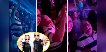 Joven cumple el sueño de su papá al llevarlo a ver a Wisin y Yandel, pero él se roba el show Joven cumple el sueño de su papá al llevarlo a ver a Wisin y Yandel, pero él se roba el show