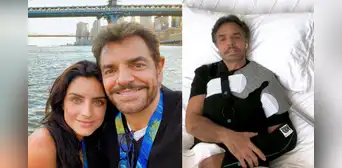 Aislinn Derbez revela mejoría en la salud de Eugenio Derbez: “Ya puede mover su brazo”
