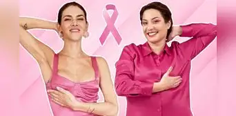 Anahí de Cárdenas y Natalia Salas protagonizan campaña contra el cáncer de mama Anahí de Cárdenas y Natalia Salas protagonizan campaña contra el cáncer de mama