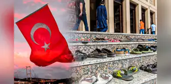 ¿Por qué los turcos dejan sus zapatos en la puerta cuando alguien muere?
