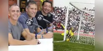 Butrón, Julinho, Galván y Gonzalo sobre la imagen del gol de Barcos: “No es real, es trucada” Butrón, Julinho, Galván y Gonzalo sobre la imagen del gol de Barcos: “No es real, es trucada”