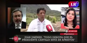 Juan Jiménez: “Definitivamente, el presidente está en aprietos”