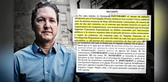 Daniel Salaverry: rechazan recurso con el que buscaba anular reglas de conducta Daniel Salaverry: rechazan recurso con el que buscaba anular reglas de conducta