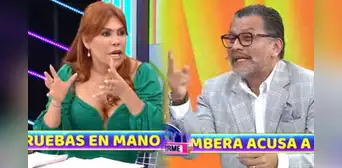 Tomás Angulo deja en shock a Magaly tras cobrarle en vivo: “¿Me vas a pagar?” Tomás Angulo deja en shock a Magaly tras cobrarle en vivo: “¿Me vas a pagar?”