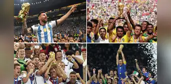 Los campeones mundiales de fútbol desde 1930 hasta 2022: ¿a cuántos recuerdas?