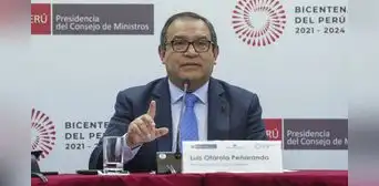 Otárola sobre investigación en su contra: "Prestaré toda mi colaboración para que se aclare" Otárola sobre investigación en su contra: "Prestaré toda mi colaboración para que se aclare"