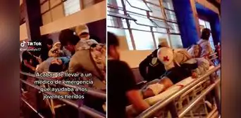 Médico que ayudaba durante las protestas en Lima resultó herido y fue socorrido de emergencia Médico que ayudaba durante las protestas en Lima resultó herido y fue socorrido de emergencia