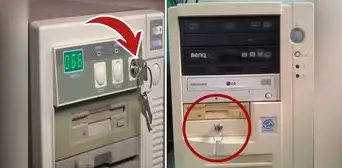 ¿Por qué las computadoras antiguas venían con una cerradura y una llave en su CPU?