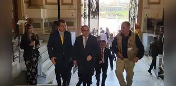 Alberto Otárola se reunió esta tarde con el presidente del Congreso, José Williams